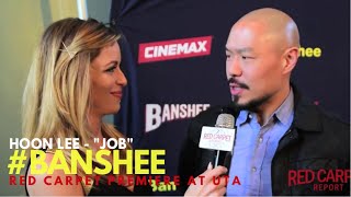 Hoon Lee Job intervewed at the Season 4 Premiere for Cinemax Banshee Banshee