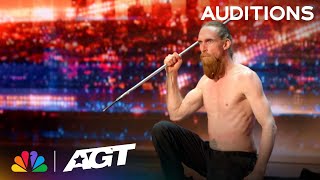 The judges FREAK OUT over Andrew Stantons audition  Auditions  AGT 2023