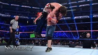 AJ Styles vs John Cena vs Dean Ambrose  WWE World Titel Triple Threat Match WWE No Mercy 2016