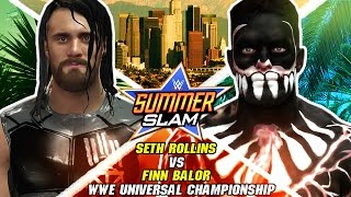 WWE Summerslam 2016  Seth Rollins vs Finn Balor  Universal Championship  WWE 2K16 Epic Highlights