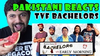 Pakistani Reacts to TVF Bachelors vs Early Mornings ft BB Ki Vine