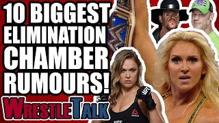 10 BIGGEST WWE ELIMINATION CHAMBER 2018 RUMORS RETURNS  SURPRISES