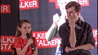 Walker Stalker London 2019  Chandler Riggs  Cailey Fleming Who Would You Bring Back