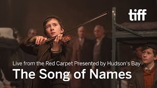 THE SONG OF NAMES  Live from the Red Carpet Presented by Hudsons Bay  TIFF 2019