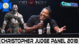 Christopher Judge Panel God of War Stargate SG1  ComiCONN 2018