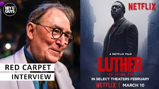 Luther The Fallen Sun Premiere  Dermot Crowley on how this film takes Luther to a new level