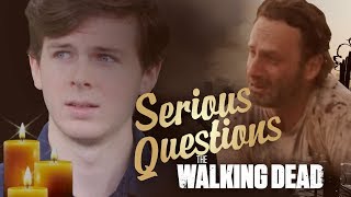 Serious Questions The Walking Dead feat Chandler Riggs