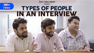 Types of People in An Interview  Watch Cubicles on TheViralFever   The Timeliners