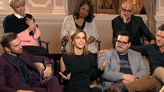 Cast of liveaction Beauty and the Beast dish on playing classic characters  ABC News