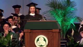 Stephanie Courtney Progressives Flo  Binghamton University Commencement 2015