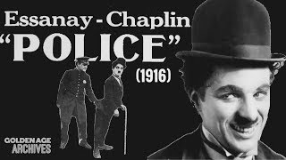 Charlie Chaplin In Police 1916 Full Movie HD
