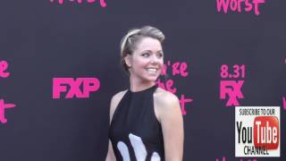 Collette Wolfe at the Premiere Of FXXs Youre The Worst Season 3 at NeueHouse in Hollywood