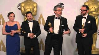 Ex Machina Andrew Macdonald  Paul Norris Best Visual Effects Oscars Backstage Interview 2016