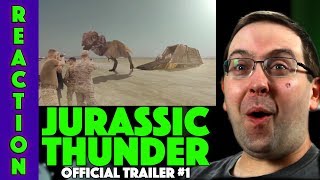 REACTION Jurassic Thunder Trailer 1  Heath C Heine Movie 2019