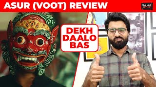Asur  Review  Story Explained  Arshad Warsi  Barun Sobti  Voot Series  TheLastReview