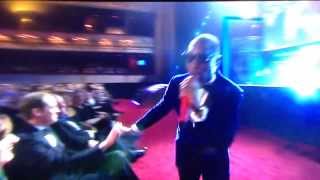 Tinie Tempah Gives Prince William a High Five at the 2014 BAFTA Awards