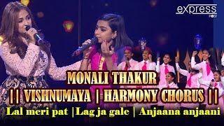 Monali Thakur Sing With  Vishnumaya  Harmony chorus  Rising Star S02 25TH Mar