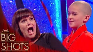 Karate Kid Teaches Dawn French How To Use Sword  Little Big Shots
