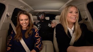 Apple Music  Carpool Karaoke  Jessica Alba Gwyneth Paltrow and william Preview