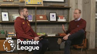 John McGinn interviews the Duke of Cambridge  Premier League  NBC Sports