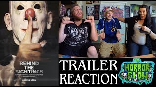 Behind the Sightings 2017 Found Footage Clown Horror Movie Trailer Reaction  The Horror Show