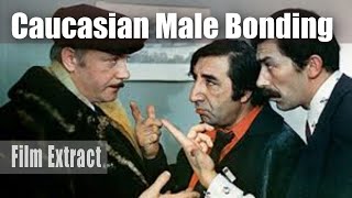 Caucasian Male Bonding in Mimino 1977 with Vakhtang Kikadize and Frunzik Mkrtchyan