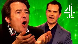 You Massive Overpaid Pk  Jonathan Ross Gets Mad At Jimmy Carr  Big Fat Quiz Of Everything