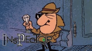 The Great DeGaulle Stone Operation  Pink Panther Cartoons  The Inspector