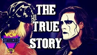 The True Story Behind Sting vs Hollywood Hogan At WCW Starrcade 1997