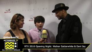 Walker Satterwhite  Davi Jay  RTX 2016 Opening Night
