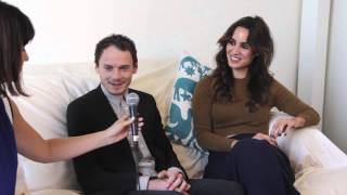 Inconvenient Interviews wRisa Sitting Down with Anton Yelchin and Brnice Marlohe  HelloGiggles