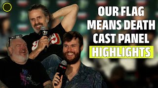 Our Flag Means Death Panel  BEST MOMENTS  Nathan Foad Con ONeill Kristian Nairn