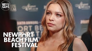 Sophie Cookson on The Trial of Christine Keeler Infinite with Mark Wahlberg  Newport Beach