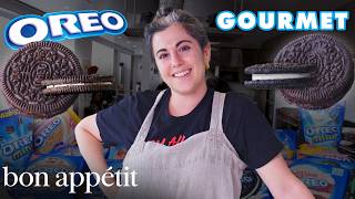 Pastry Chef Attempts To Make Gourmet Oreos  Gourmet Makes  Bon Apptit