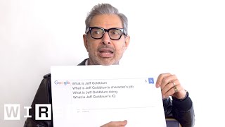 Jeff Goldblum Answers the Webs Most Searched Questions  WIRED