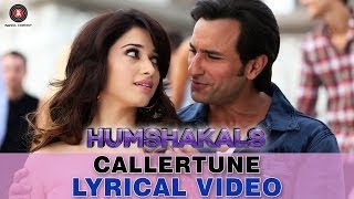 Caller Tune  Humshakals Lyrical HD Video song ft Saif Tamannaah Bipasha Riteish