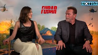 Watch Monica Barbaros EPIC Arnold Schwarzenegger Impression Exclusive