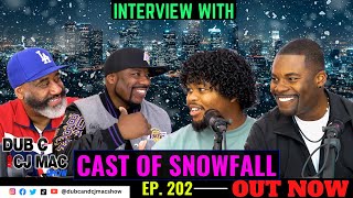 Snowfall Cast Interview LEON  UNCLE JEROME Isaiah JohnAmin Joseph S2 EP202