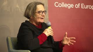 Highlights from the discussion with movie director Agnieszka Holland