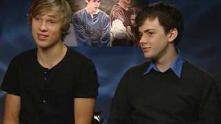 The Chronicles Of Narnia Prince Caspian Skandar Keynes and William Moseley Video Interview