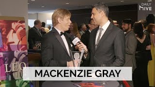 Mackenzie Gray insulted a rude director while holding an axe