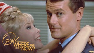 I Dream of Jeannies Barbara Eden on Larry Hagmans Passing  Where Are They Now  OWN