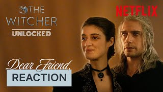 Henry Cavill and Anya Chalotra React to Dear Friend Scene  The Witcher Unlocked  Netflix Geeked