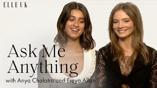 The Witchers Anya Chalotra  Freya Allan On Headstrong Female Roles  Liam Hemsworth Initiations