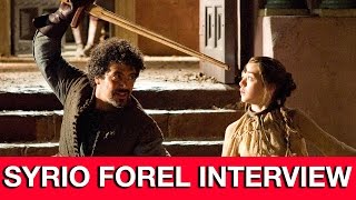 Game of Thrones Syrio Forel Interview  Miltos Yerolemou