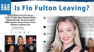 Shocking Katrina Bowden Flo Fulton will leave the Bold and the Beautiful After Big Reveal