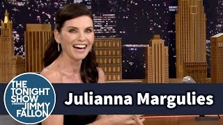 Julianna Margulies Wets Her Hair with a FoulNamed Grease