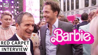 David Heyman  Tom Ackerley  Barbie UK Premiere Red Carpet Interview