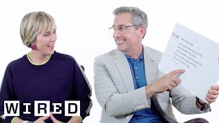Steve Carell  Kristen Wiig Answer the Webs Most Searched Questions  WIRED
