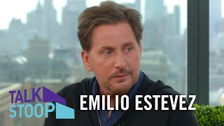 Emilio Estevez on Why He Didnt Take The Sheen Last Name  Mighty DucksPopularity  Talk Stoop